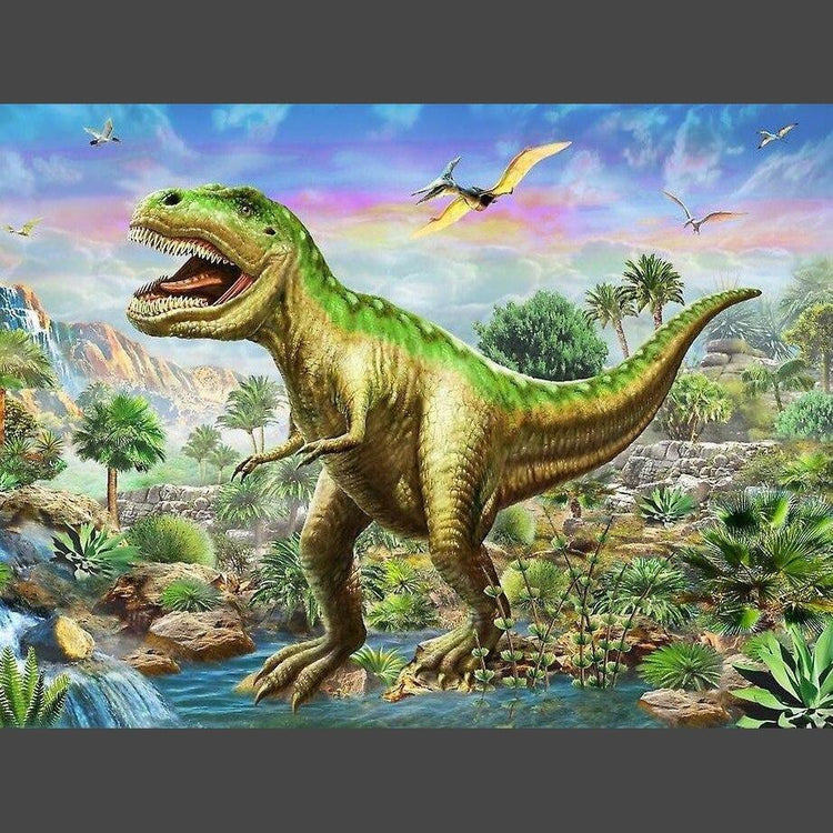 Dinosaurier 23 Diamond Painting Diamant Malerei-DiamondpaintingX.ch