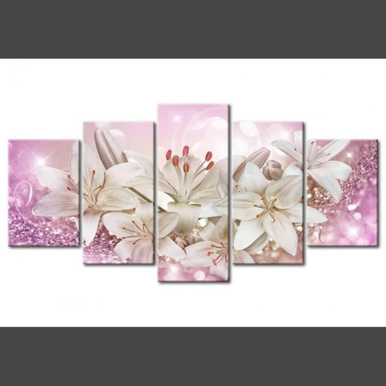 Rosa Multi Panel Diamond Painting Diamant Malerei-DiamondpaintingX.ch