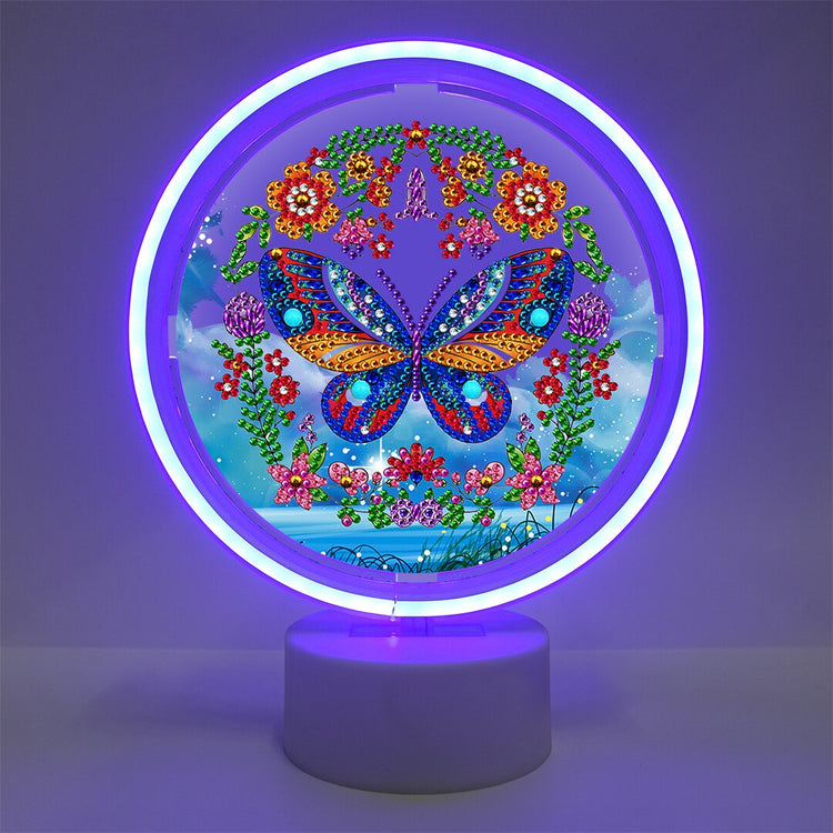 LED Tischleuchte mit Diamond Painting