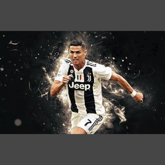 CR / Juventus Diamond Painting Diamant Malerei-DiamondpaintingX.ch