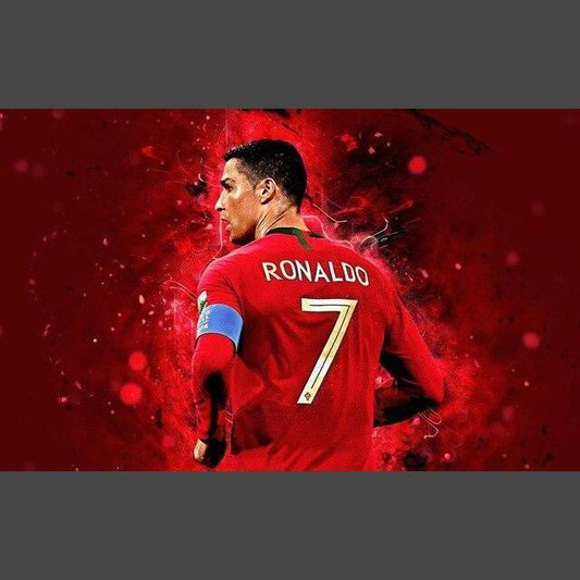 CR7 / Portugal Diamond Painting Diamant Malerei-DiamondpaintingX.ch