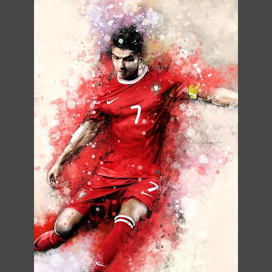 Cristiano Ronaldo / Portugal Diamond Painting Diamant Malerei-DiamondpaintingX.ch