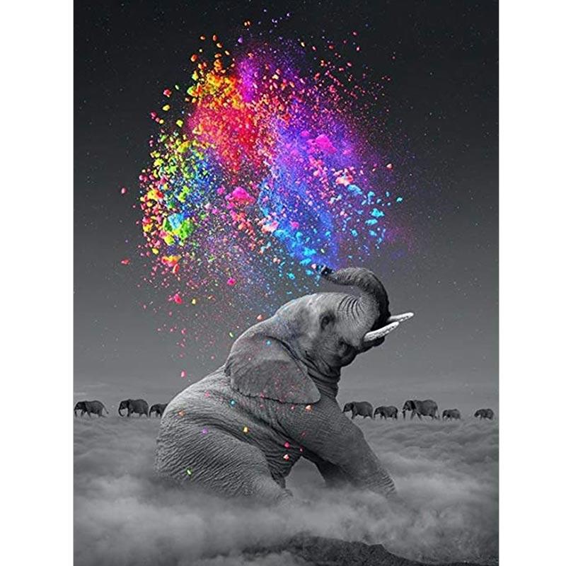 Elefant Diamond Painting