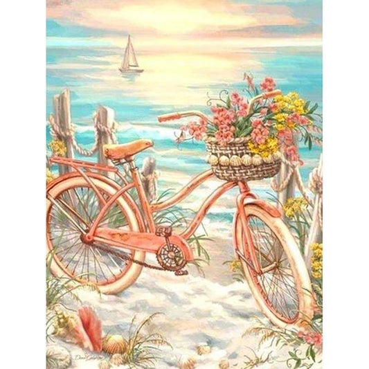 Fahrrad 11 Diamond Painting Diamant Malerei-DiamondpaintingX.ch