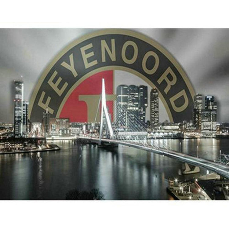 Feyenoord Brücke Diamond Painting Diamant Malerei-DiamondpaintingX.ch