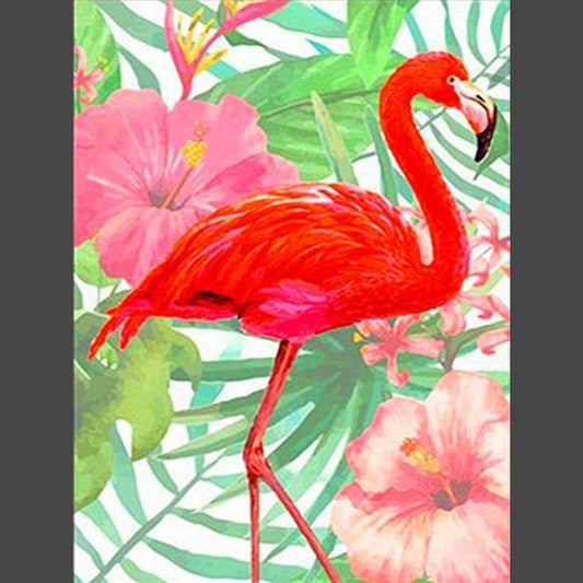 Flamingo 1 Diamond Painting Diamant Malerei-DiamondpaintingX.ch