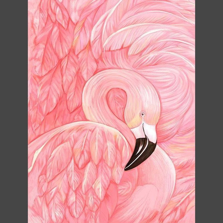 Flamingo 5 Diamond Painting Diamant Malerei-DiamondpaintingX.ch