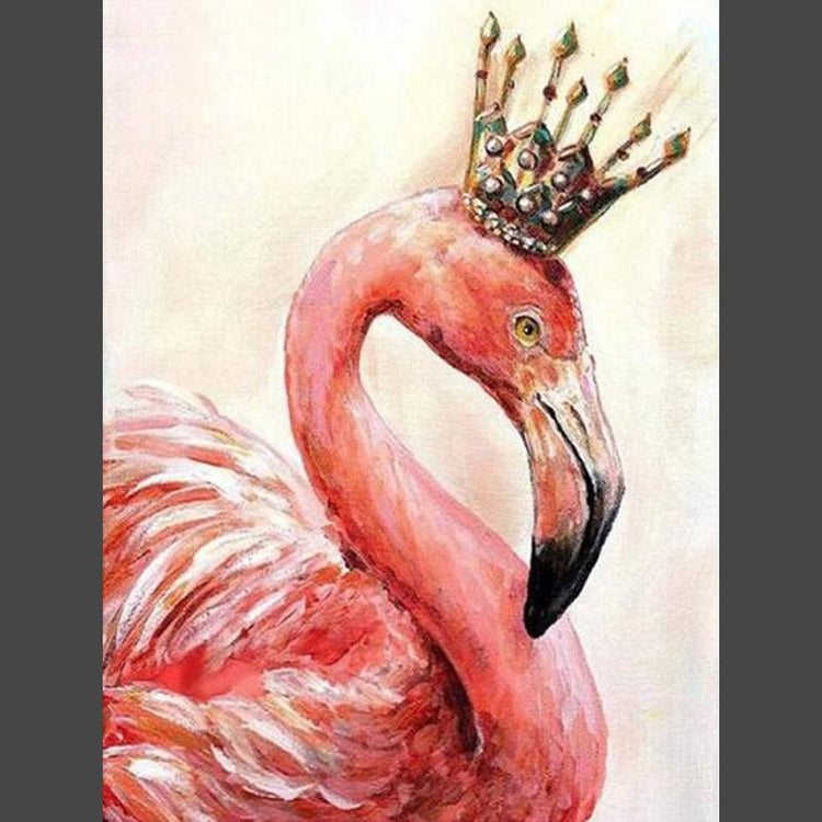 Flamingo 7 Diamond Painting Diamant Malerei-DiamondpaintingX.ch