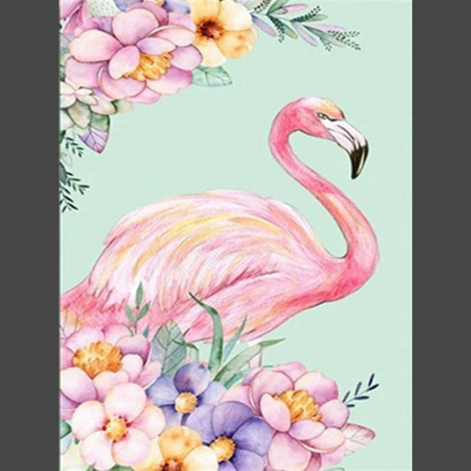 Flamingo 9 Diamond Painting Diamant Malerei-DiamondpaintingX.ch