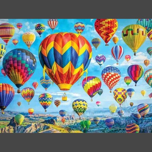 Heissluftballon 6 Diamond Painting Diamant Malerei-DiamondpaintingX.ch