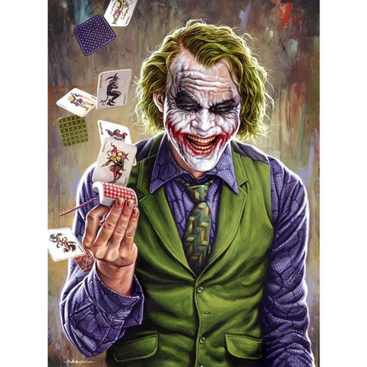 Joker Clown Diamond Painting Diamant Malerei-DiamondpaintingX.ch