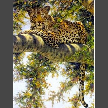 Leopard - 9 Diamond Painting Diamant Malerei-DiamondpaintingX.ch