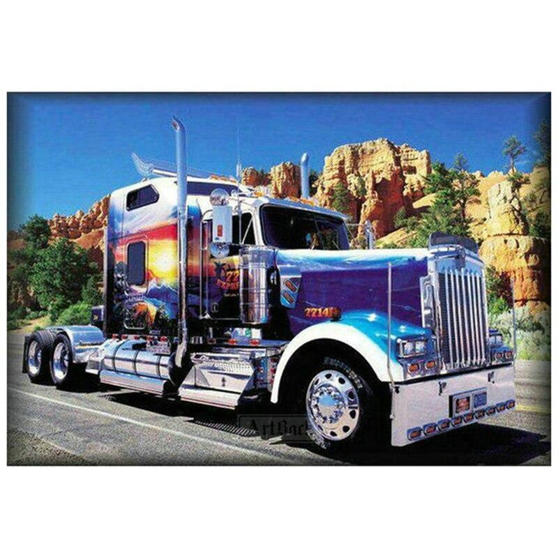 LKW - 3 Diamond Painting Diamant Malerei-DiamondpaintingX.ch