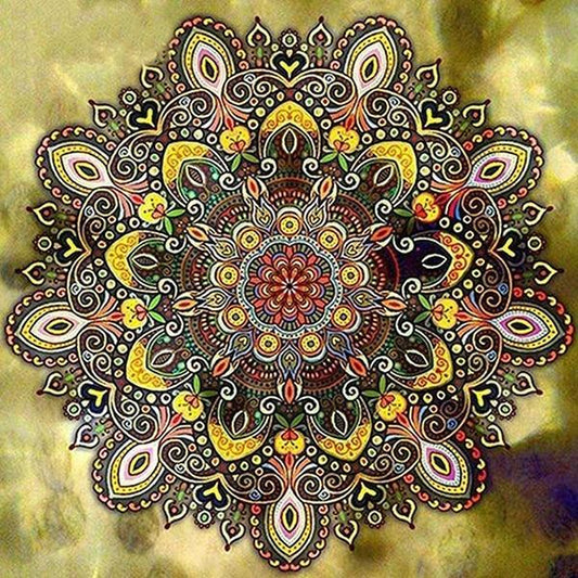 Mandala 8 Diamond Painting Diamant Malerei-DiamondpaintingX.ch