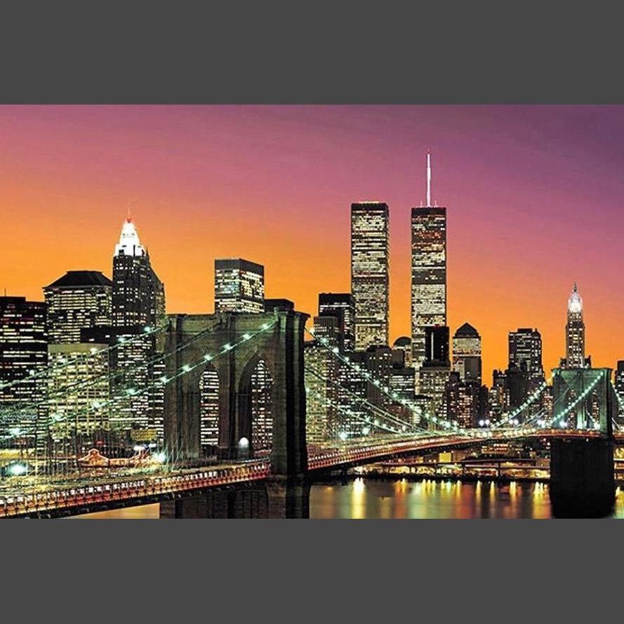 New York Brücke 1 Diamond Painting Diamant Malerei-DiamondpaintingX.ch