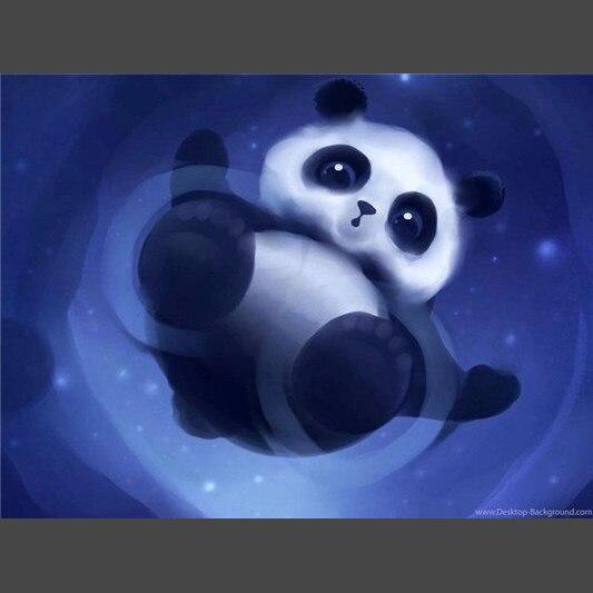 Panda 17 Diamond Painting Diamant Malerei-DiamondpaintingX.ch