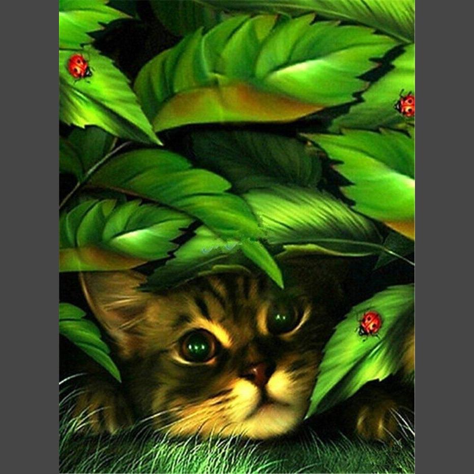 Süsse Katze 2 Diamond Painting Diamant Malerei-DiamondpaintingX.ch