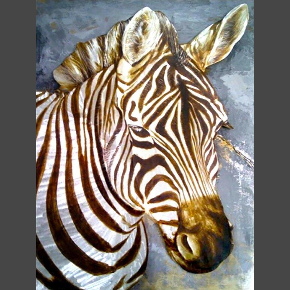 Zebra 2 Diamond Painting Diamant Malerei-DiamondpaintingX.ch