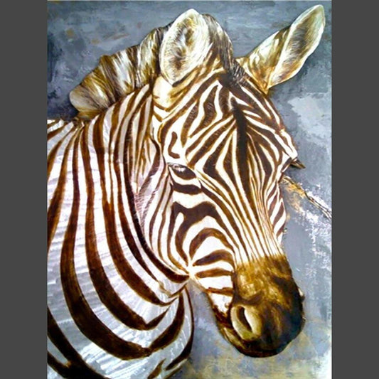 Zebra 2 Diamond Painting Diamant Malerei-DiamondpaintingX.ch