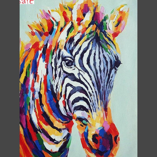 Zebra 7 Diamond Painting Diamant Malerei-DiamondpaintingX.ch