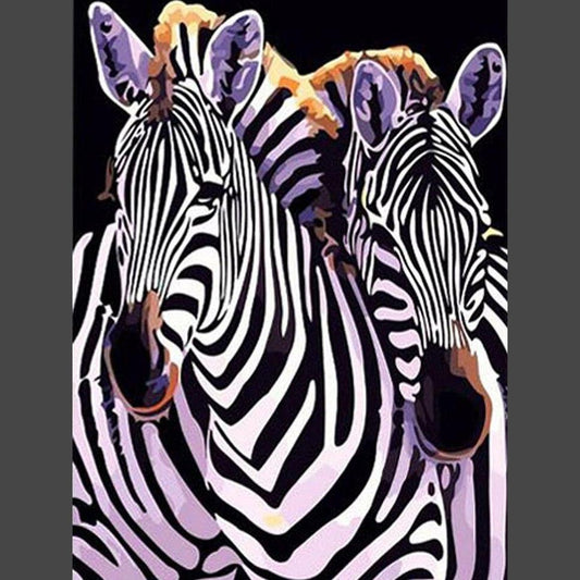 Zebra 8 Diamond Painting Diamant Malerei-DiamondpaintingX.ch